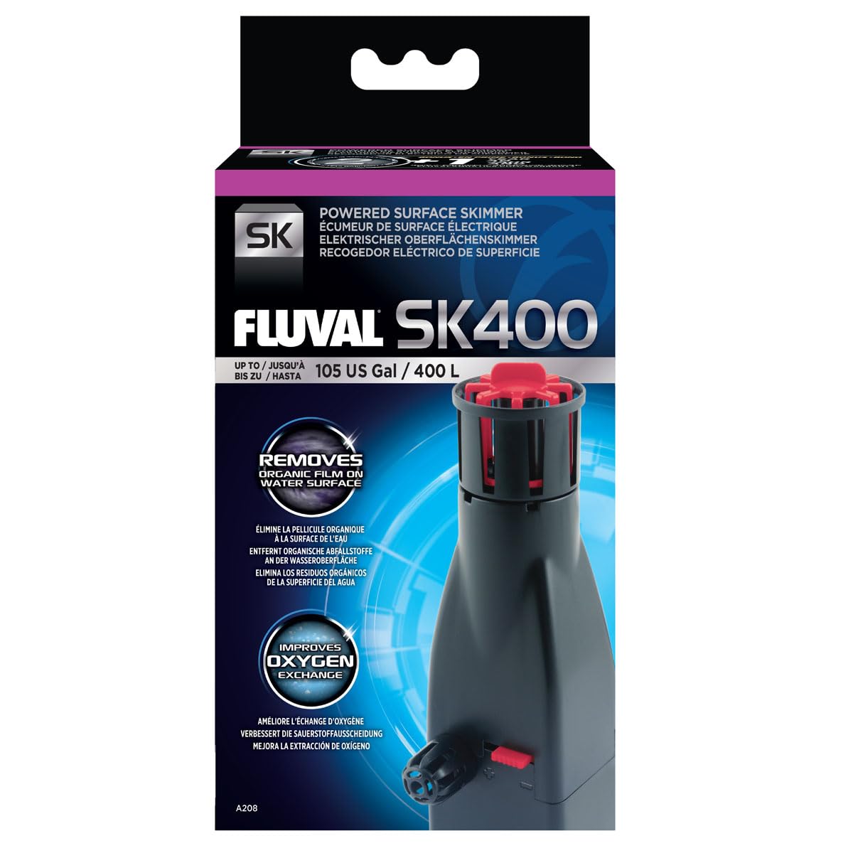 Skimmer Superficie para acuerios Fluval SK400