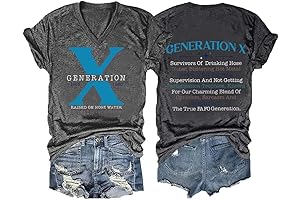 Generation X T-Shirt: Raised on Hose Water, Trauma Expert