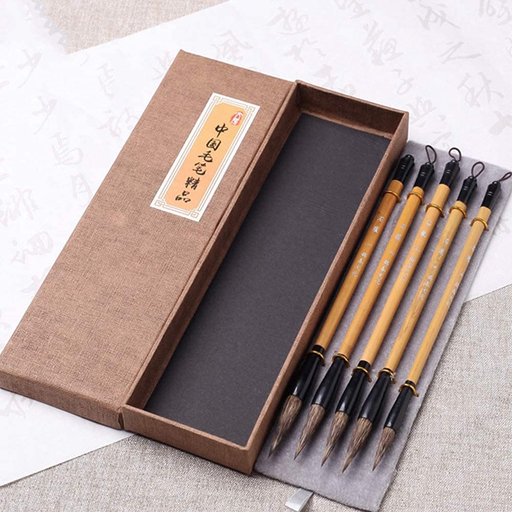 Pinceau de calligraphie chinoise stylos pinceaux stylos de calligraphie aquarelle sumi peinture pinceau de calligraphie chinoise senior pour artiste peinture calligraphie/pinceau de calligraphie
