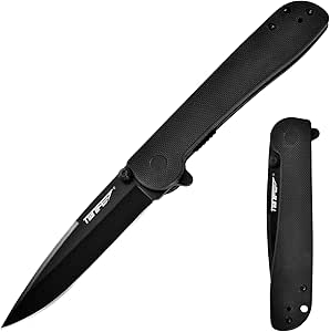 Sanrenmu The Violet 4101 Neck Knife 12C27 ABS Scheide LED 4101FUZ-SZ
