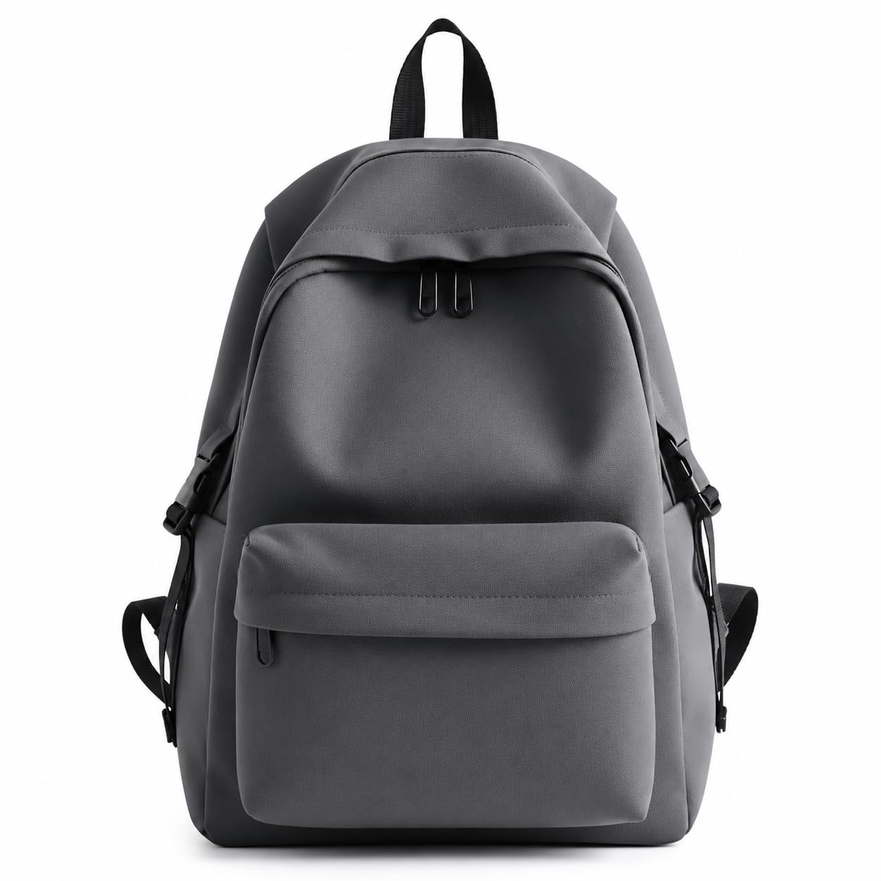 “Unisex Casual Backpack for College, Travel & Daily Use | Lightweight Multi-Pocket Black Backpack-image-5