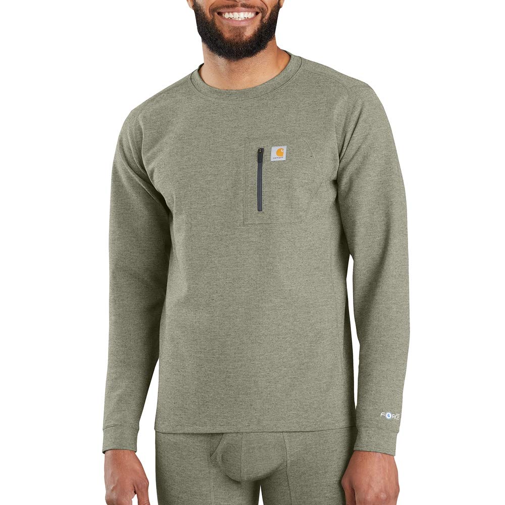 Carhartt Męski podkoszulek Base Force Heavyweight Crew