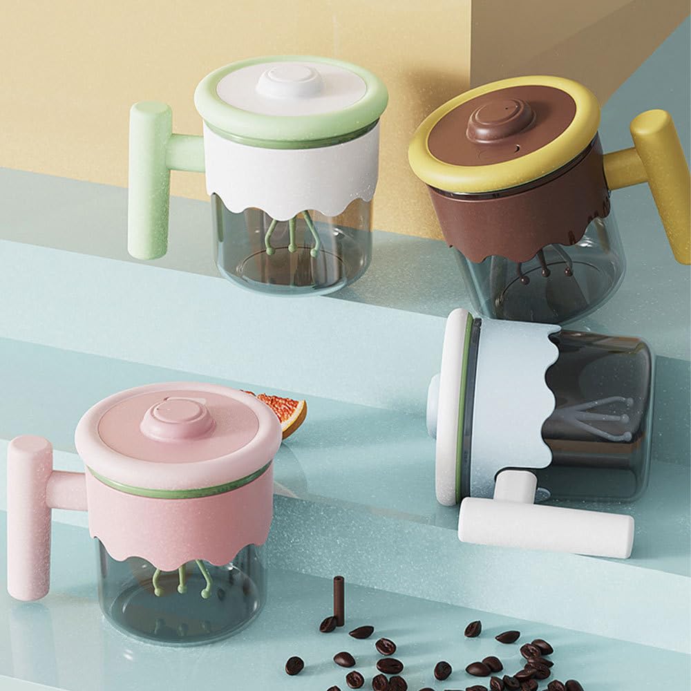 Blender Cup, 400ml & 5000 RPM Shaker Bottle with Double Tap Technology for Smoothies, Coffee, Protein Shakes