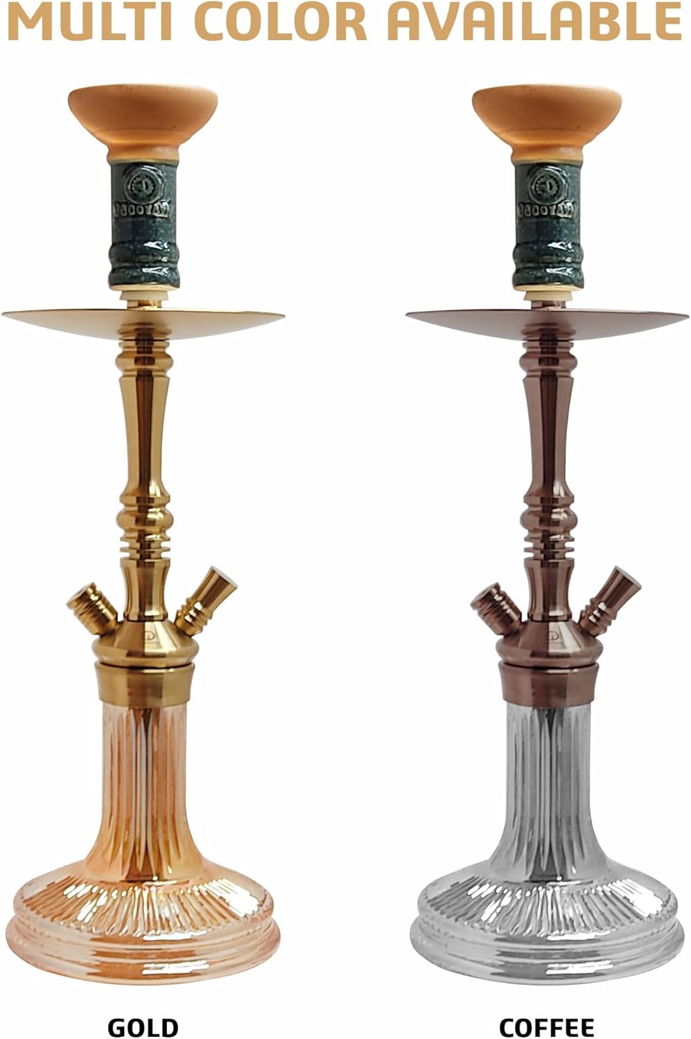 COCOYAYA Barcelona Hookah Golden