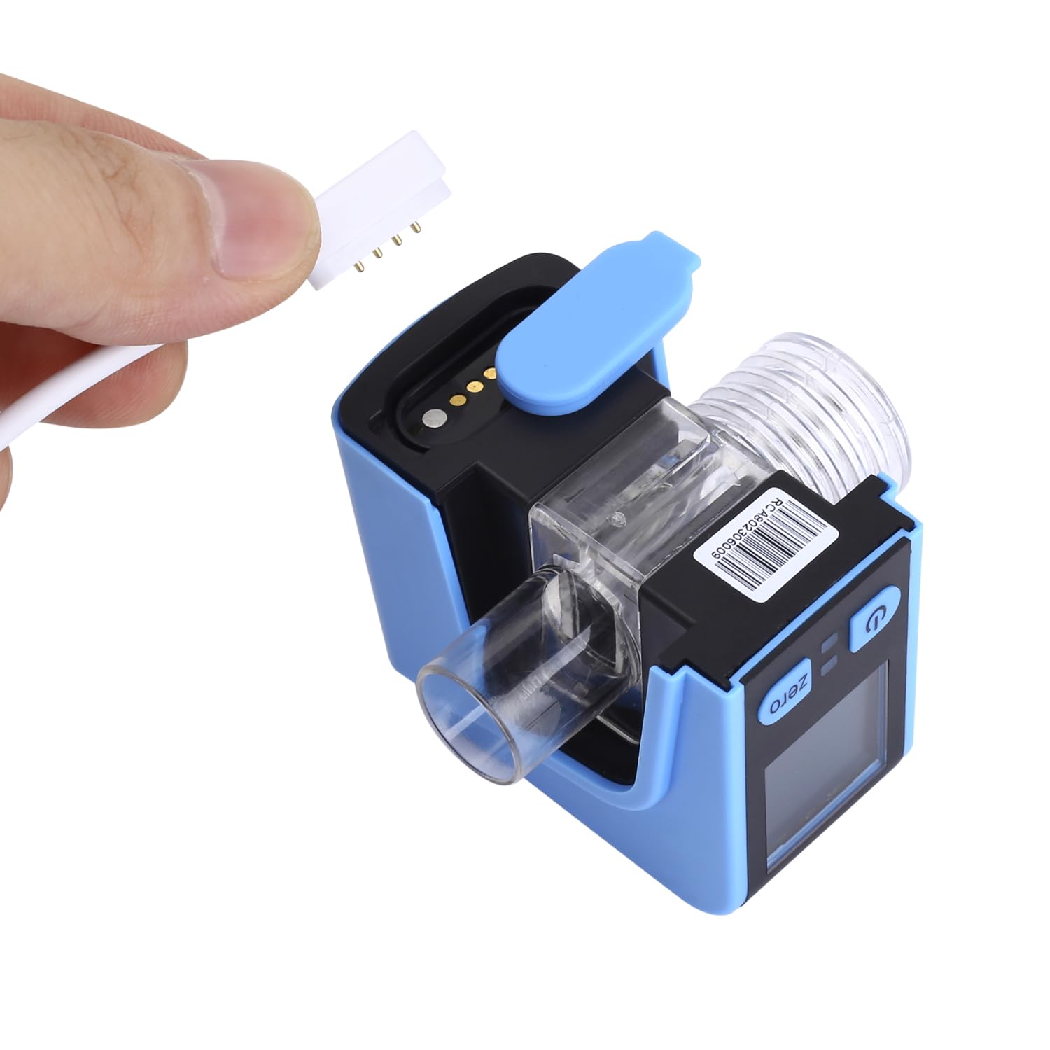 CA80 Mini Veterinario Capnograph Monitor para Medir ETCO2, FICO2 y RESP