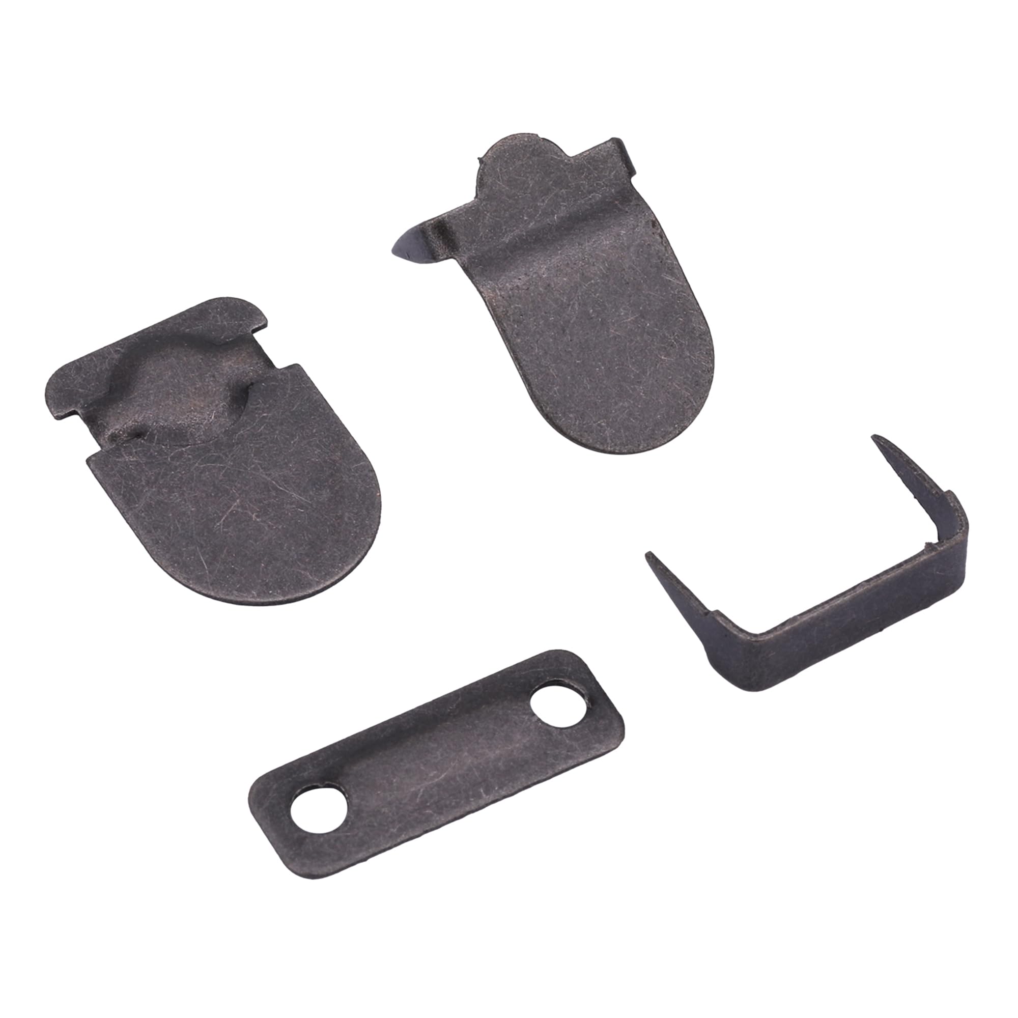 24 Paia Ganci E Occhielli Per Cucito - Chiusure Metalliche Per Pantaloni, Gonne, Reggiseni Fai Da Te - Foto 4