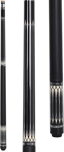 Miniatura 2 de CUEELF Billairds taco de billar, palo de billar de 58 pulgadas, palo de billar de arce, palos de mesa de billar de 19.5 oz20 onzas