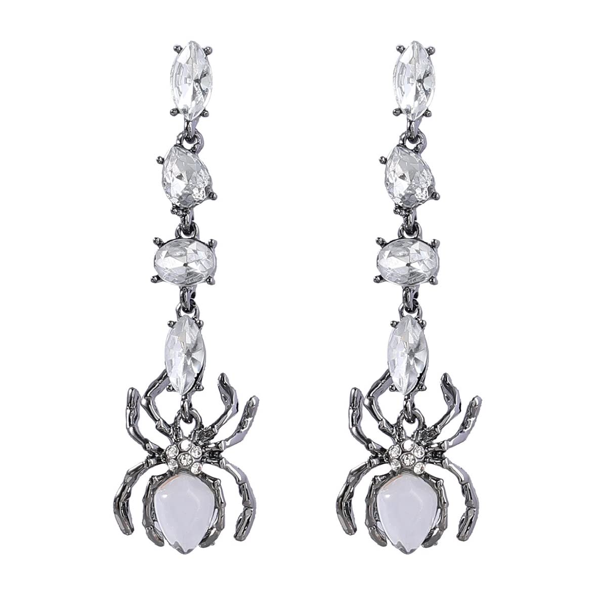 Boucles D'oreilles Araignée Gothique Hypoallergéniques | Cadeau Fantaisie Pour Femmes - Style Vintage - 7