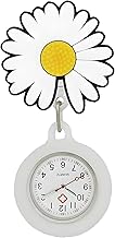 TopHomer Nurse Pocket Watch with Luminous Quartz Clip Portable Telescopic Digital Watch
