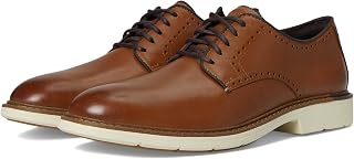 Cole Haan Men's Go-To Plain Toe Oxfords - Lightweight Comfortable Dress Shoes for Business & Events