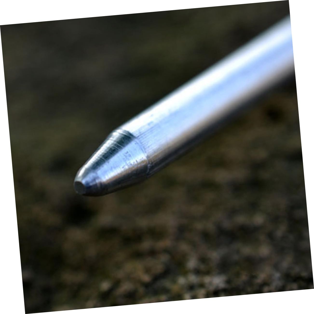 OSOLADY 15Pcs Heavy Duty Aluminum Ground Pegs Question Mark Shape Tent Stakes for Outdoor Camping Soggy Soil Hard Ground Durable Cracking for Tents Tarps Landscaping