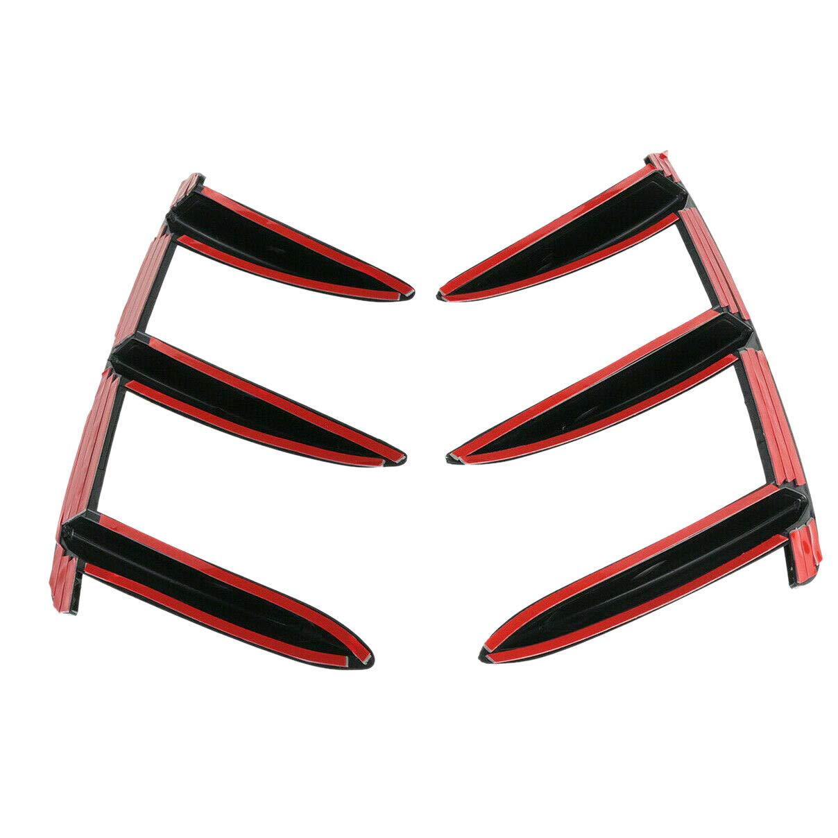 rahl Parachoques trasero Labio Spoiler Canards para W176 A200 A250 A45