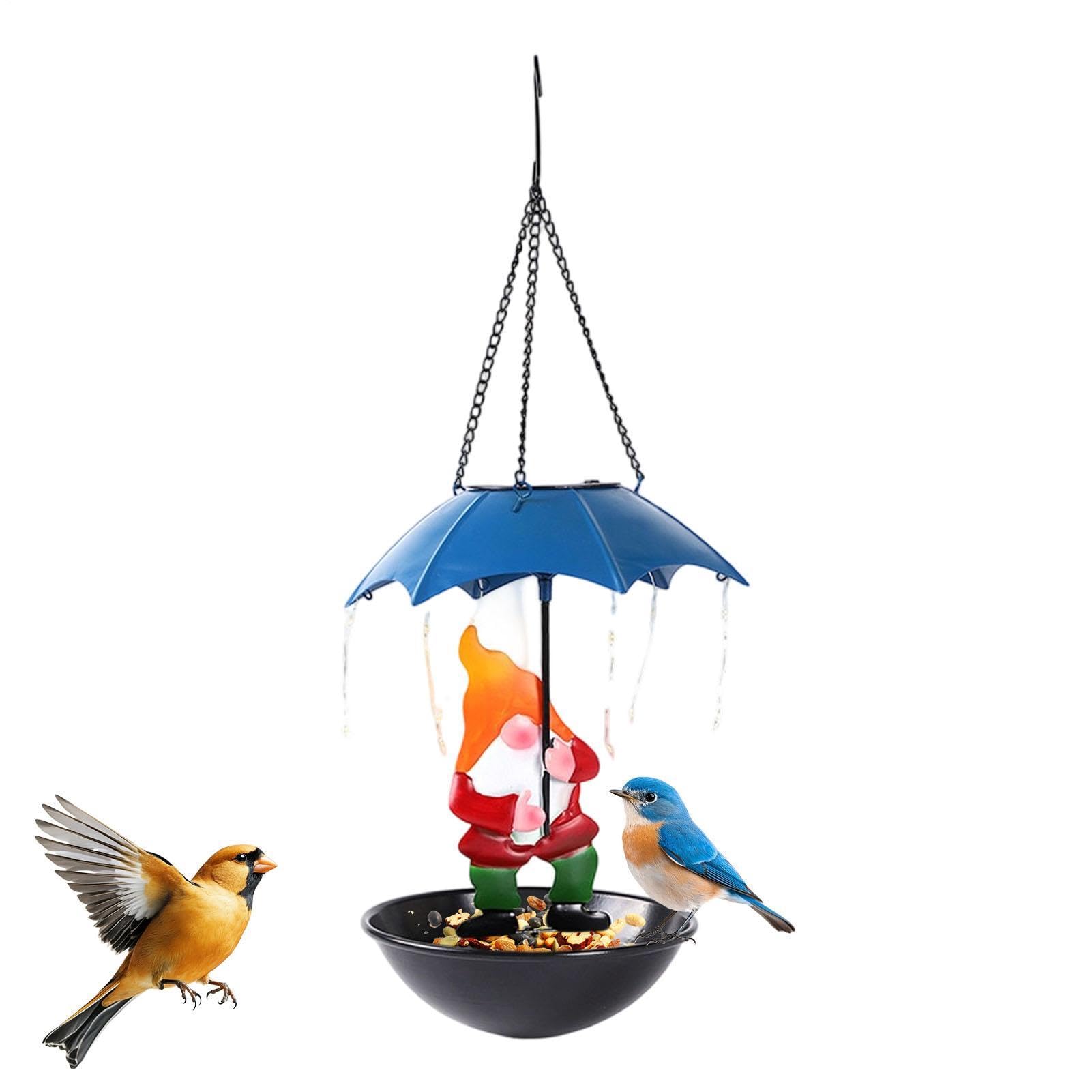 Mangeoire pour oiseaux sauvages suspendue au balcon ou au jardin