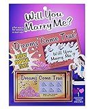 Will You Marry Me Lottery Ticket Proposal Scratch Off - Lotto Tix Proposal Ideas (1 Pack)