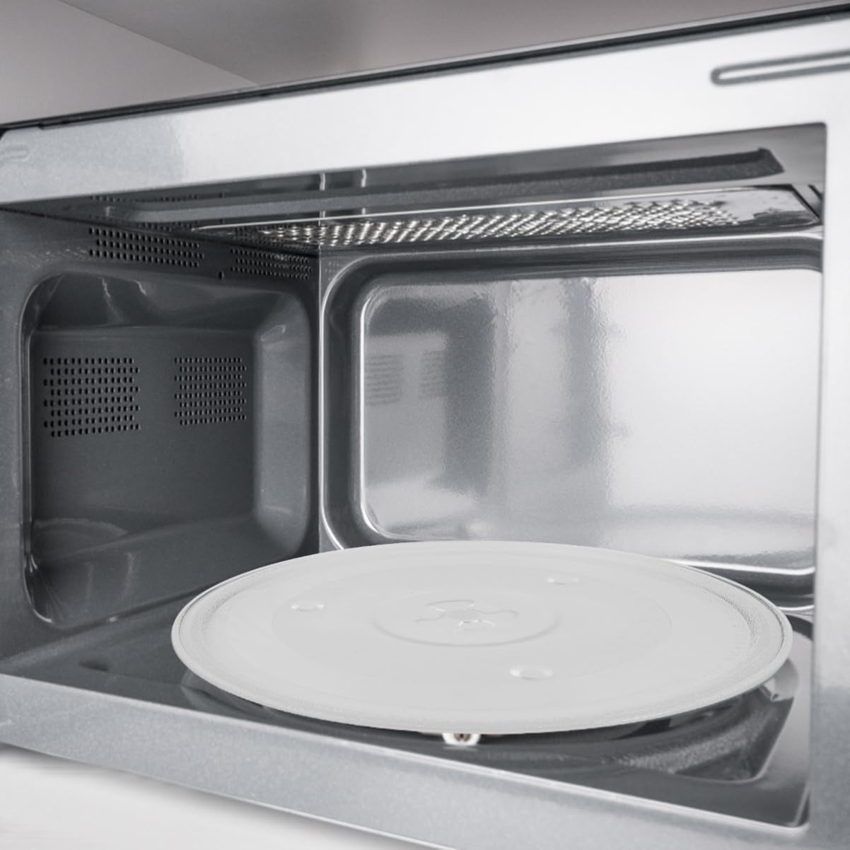 Microwave Glass Plate Turntable Plate for Microwave Oven Easy Install Glass