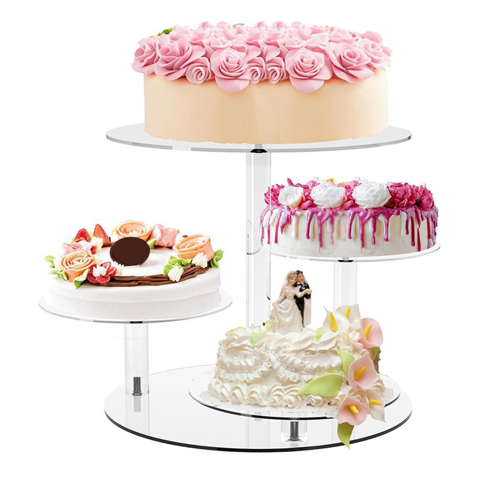Supporto per Cupcake Porta Servizio A 4 Piani