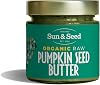 Organic Raw Pumpkin Seed Butter by Sun & Seed - 200g - Smooth Seeded Butter - Plant Based - Organic Pumpkin Seeds - Vegan Butter - Antioxidant