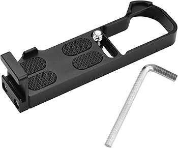 Amazon.com : Andoer L Mount Plate with Cold Shoe 1/4 Screw Wrench