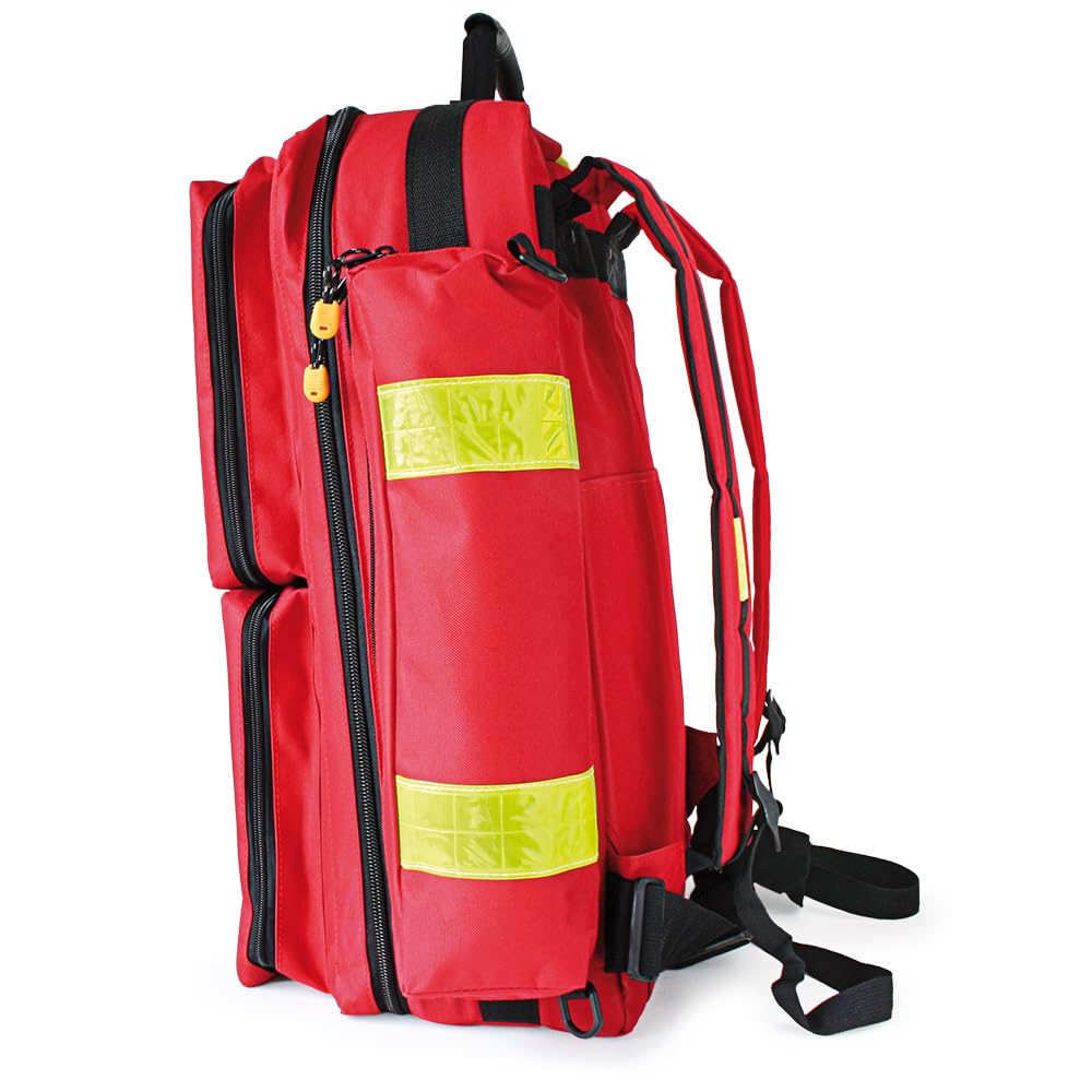 Notfallrucksack PROFI RED - Extensive XL inkl. Modultaschen - LEER rot