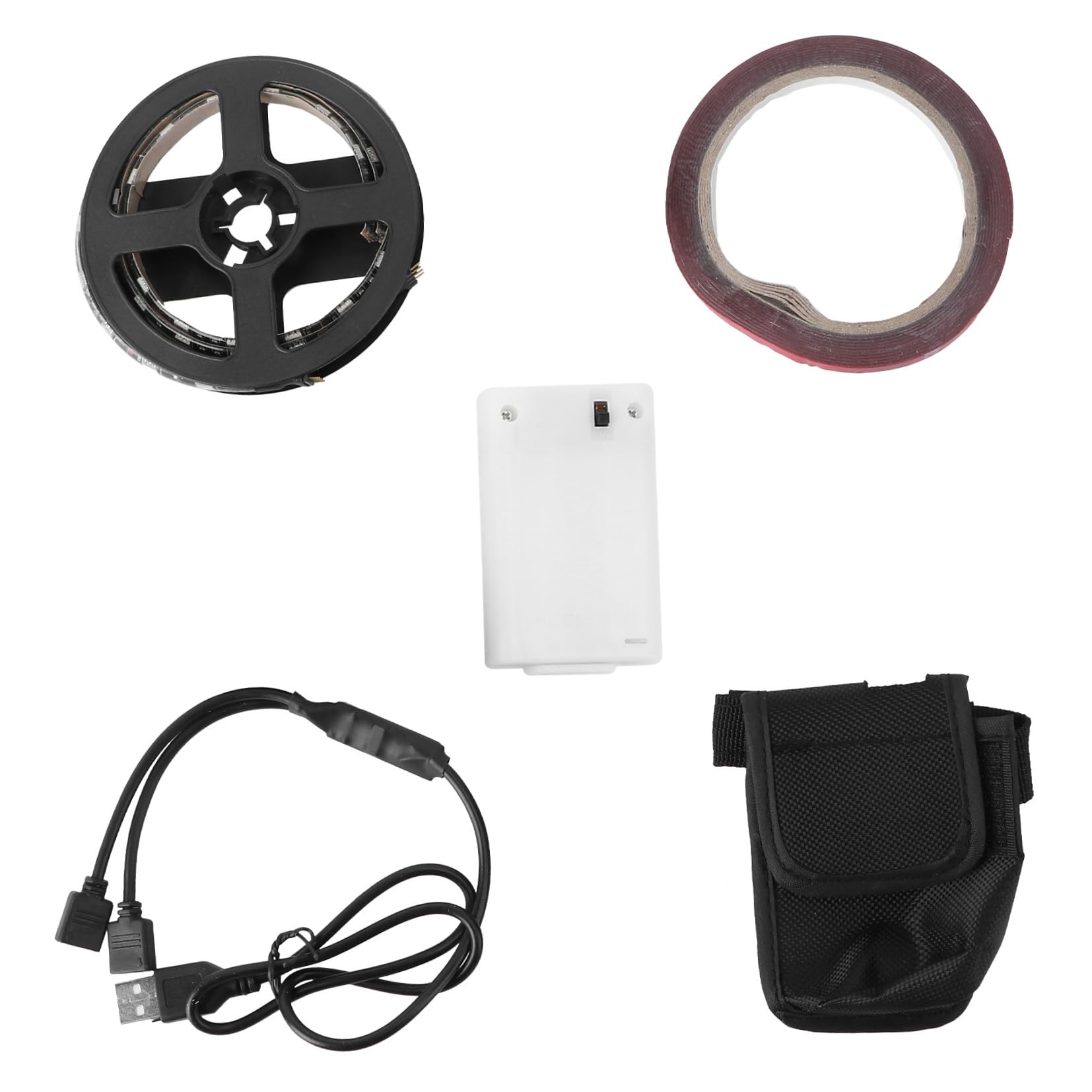 Cabilock Striscia LED per Monopattino Elettrico Accessorio Ricambio con Colla Sigillata Facile da Installare senza Forare Adatta per Superfici Lisce e Resistente Pioggia