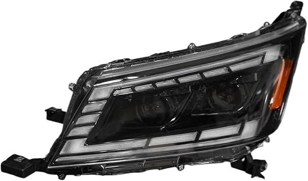 Head Lamp Compatible with Toyota Hiace LED Headlight 2019-2020 Headlights Hiace DRL Turn Signal High Beam Angel Eye Projector Lens