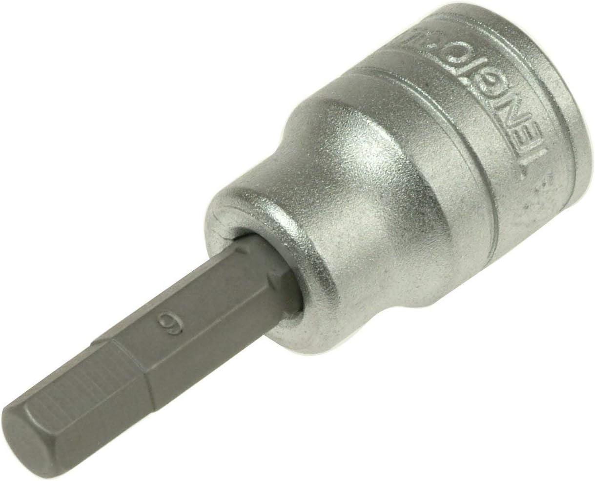 Teng Tools 4MM 3/8 Inch Drive Metric Hex Chrome Vanadium Socket | Mechanic Tool | Hand Tool - M381504-C