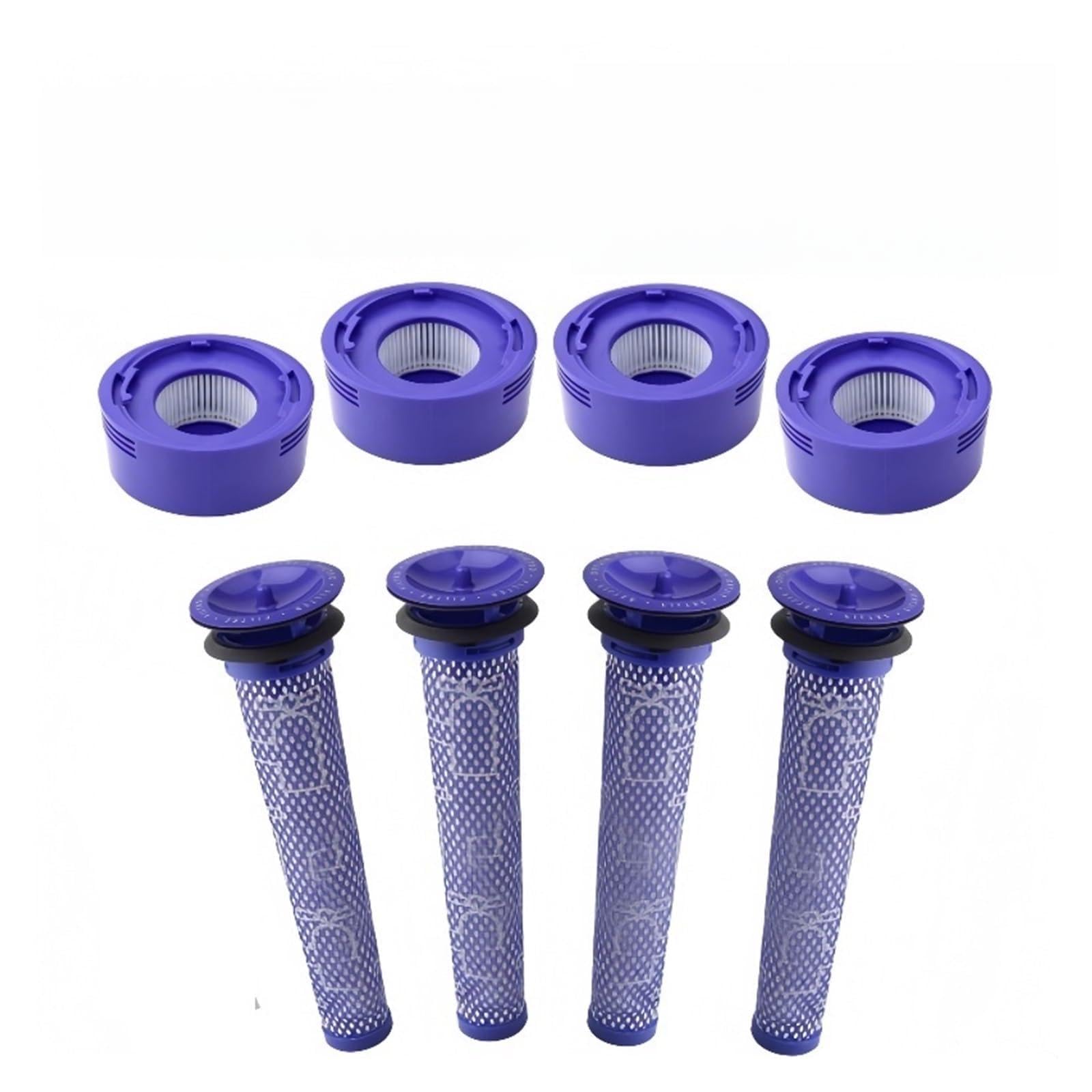 Kit filtre aspirateur Dyson V8 V7 pour une maison propre sans poussière ni poils d'animaux