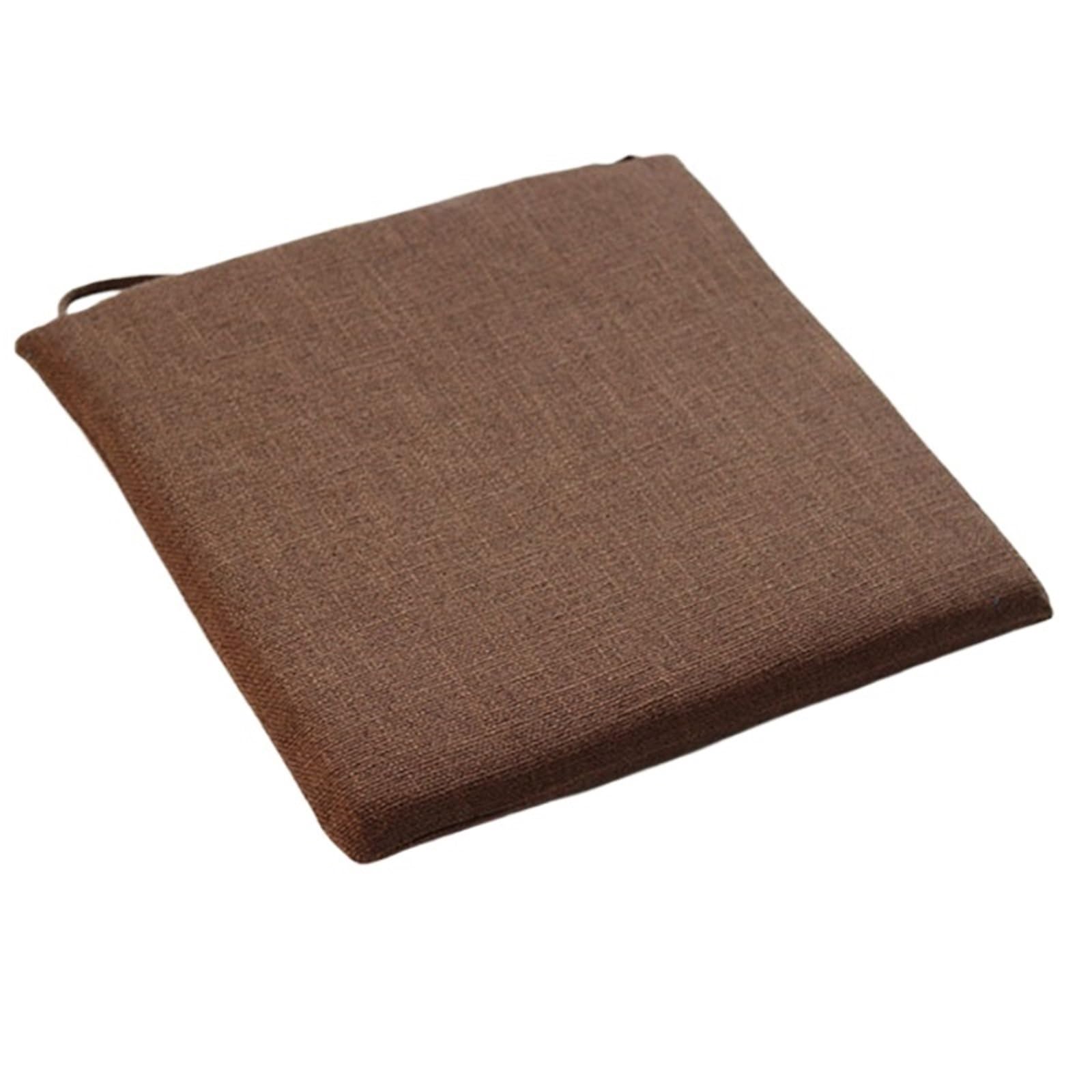 EnxJire Dining Chair Seat Cushions Cushion Solid Color Living Room Sofa Seat/Back For Chair Decor Square 40 * 40cm Home Decoration(Color 1,40x40cm)