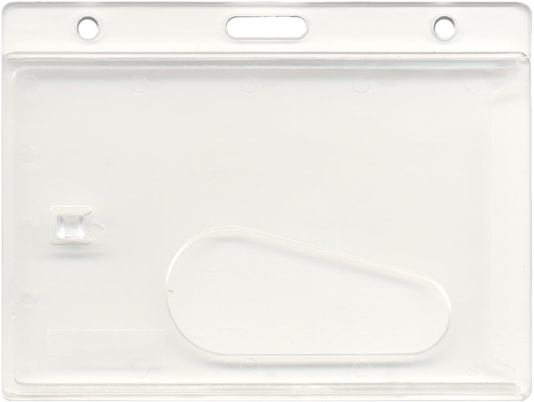 ID Card It 10 Clear Enclosed Plastic Oyster Pass Credit Rigid Identity ...