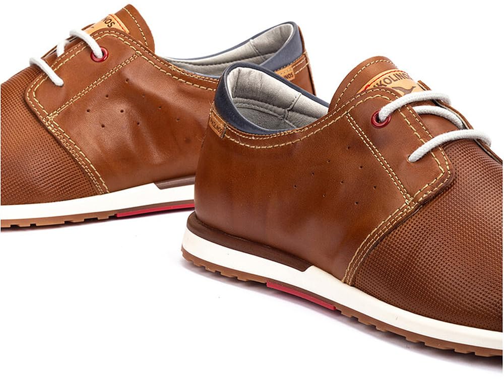 Pikolinos Saler Zapatos Cordones Hombre | en Cuero | Plantilla Extraíble