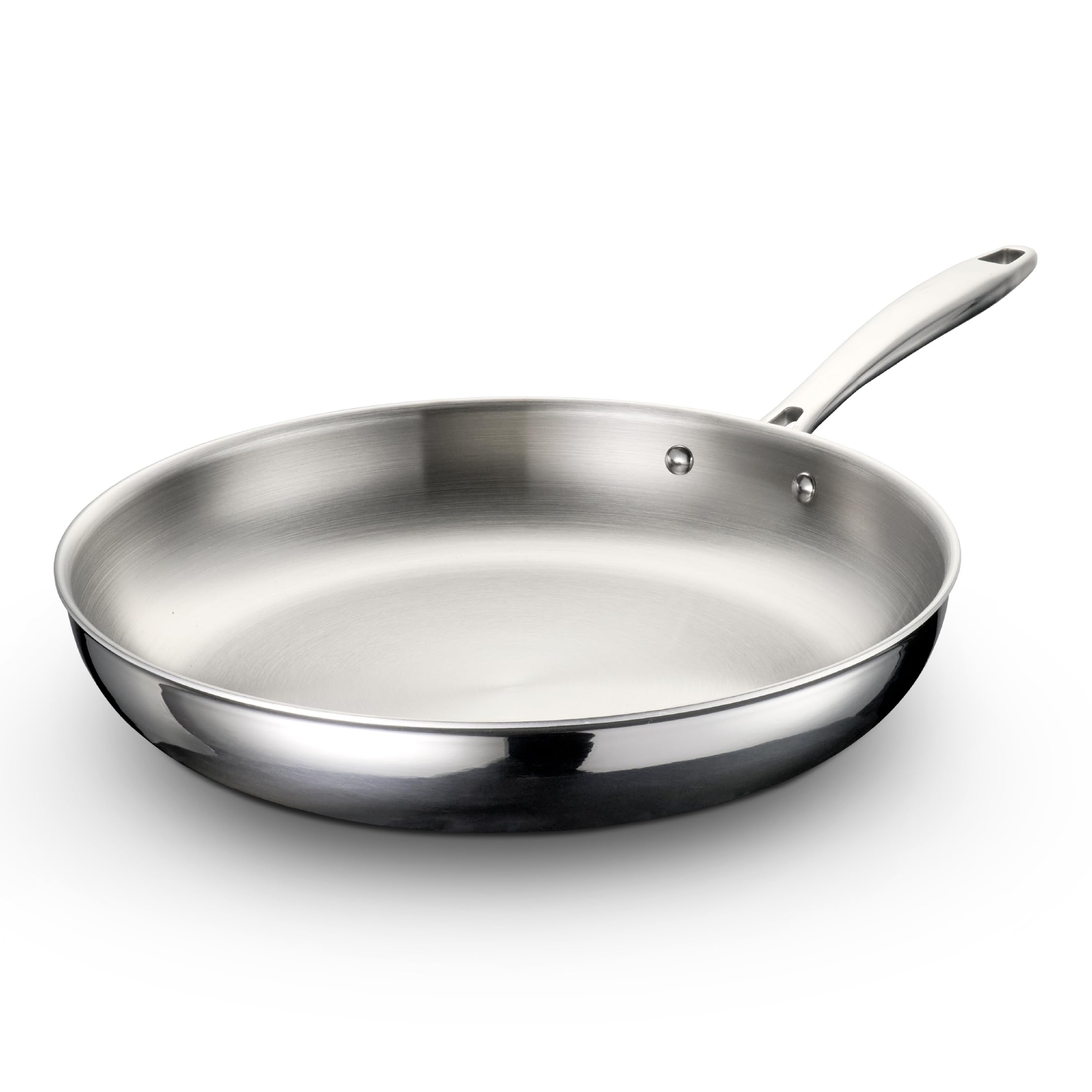 Tramontina Signature Tri-Ply Clad Stainless Steel 12-Inch Large Frying Pan 12-Inch FRY PAN