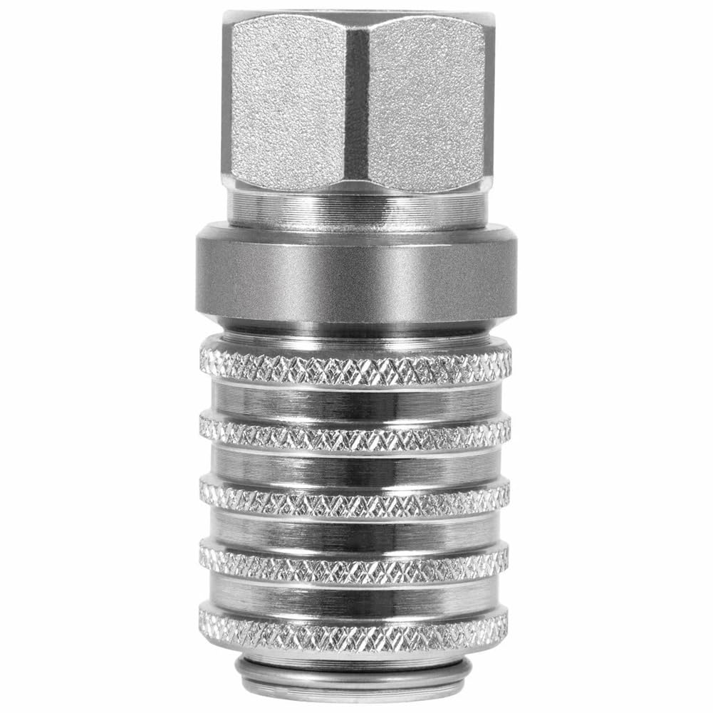 Littimoon PD242 Series PD Steel Hydraulic Test Port Quick Connect Coupler with Female Pipe Thread and Diagnostic Equipment
