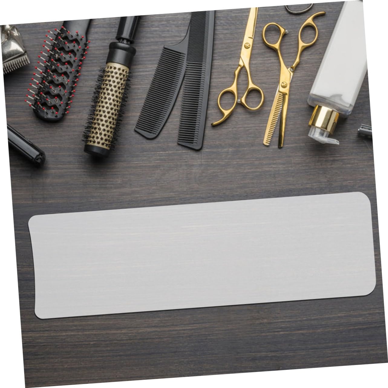 Tabla para Mechas Transparente PC 4 Piezas para Salón de Peluquería