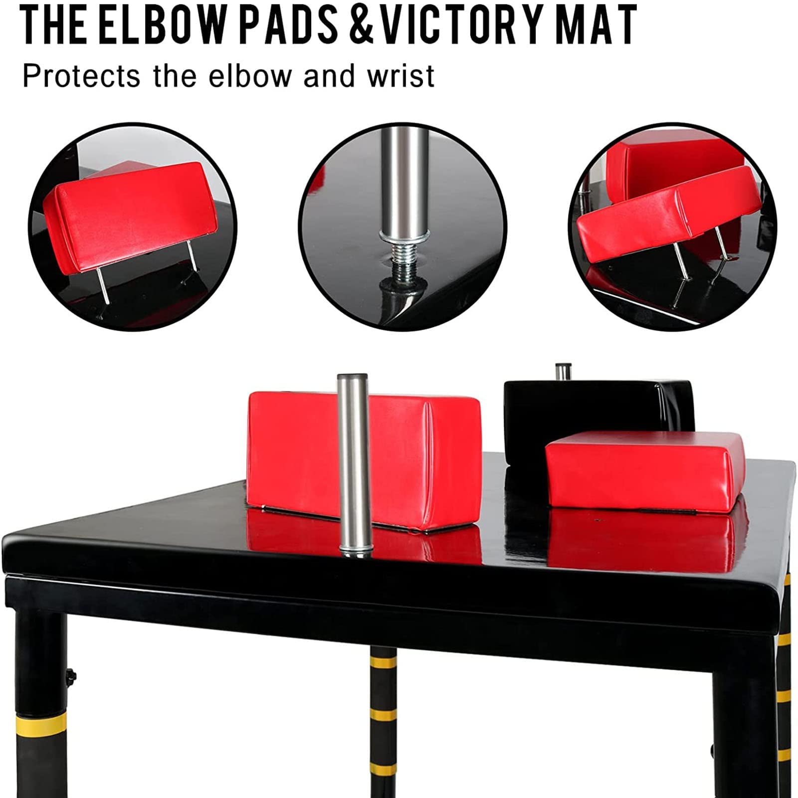 Tavolo Braccio Di Ferro Professionale - Attrezzatura Fitness Per Allenamento - Foto 6