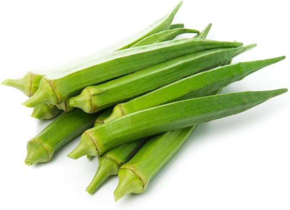 AllThatGrows Okra Seeds/Ladyfinger/Bhindi Vegetable Gardening Seeds - (50 Seeds)