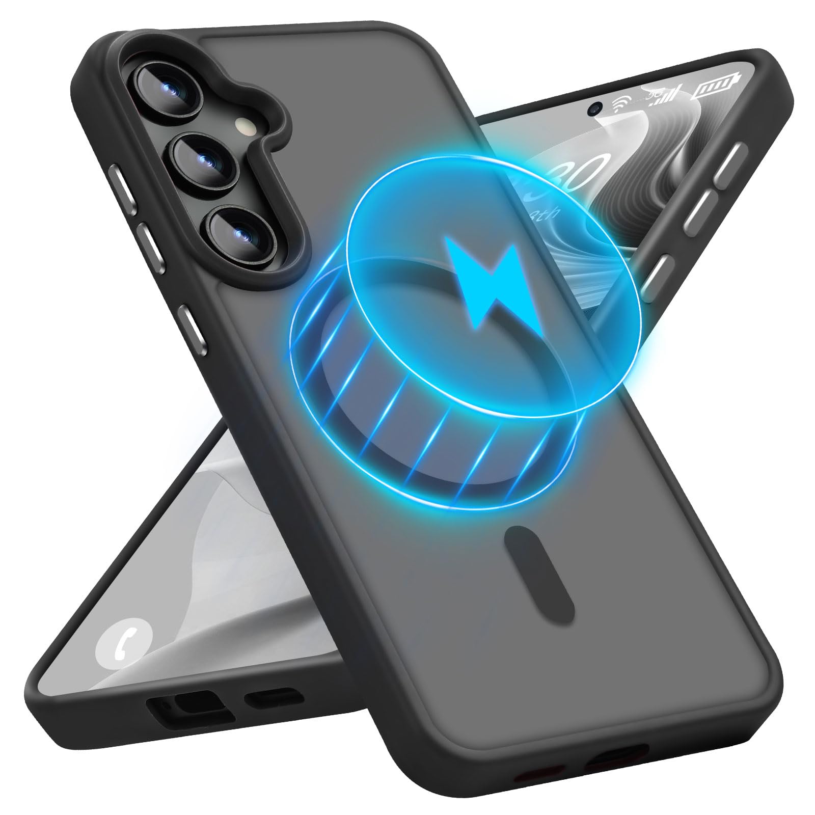 Joyinteng Magnetic Case for Samsung Galaxy S22 Plus Case Fit for MagSafe, Slim Protective for Galaxy S22 Plus Phone Case S22Plus Non-Fingerprint