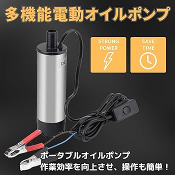 Amazon.co.jp: PLEAVIT 水中ポンプ 12v 小型 毎分12L スイッチ式