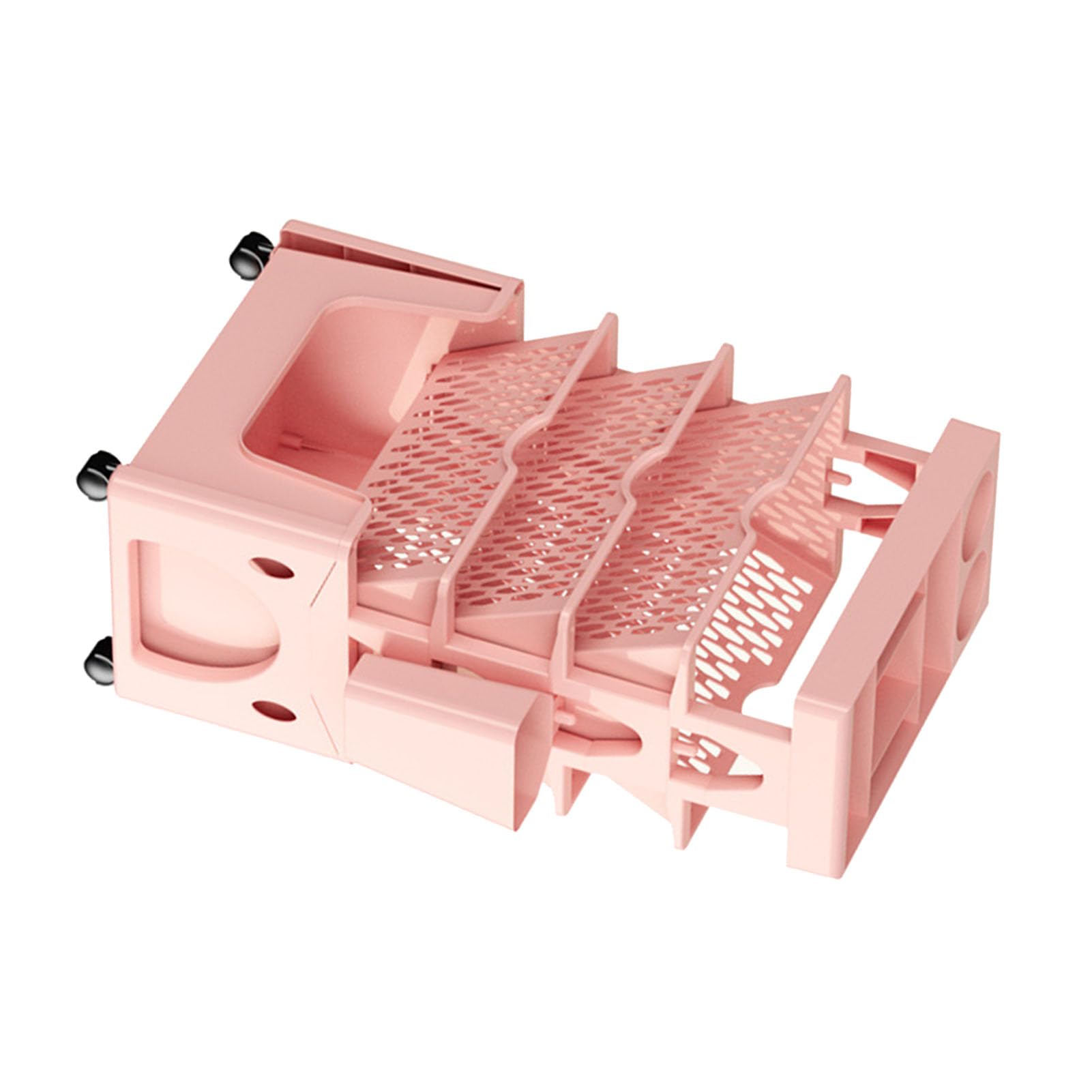 Carrello Organizer Mobile 5 Ripiani - Libreria Per Scrivania, Casa E Ufficio, Con Ruote