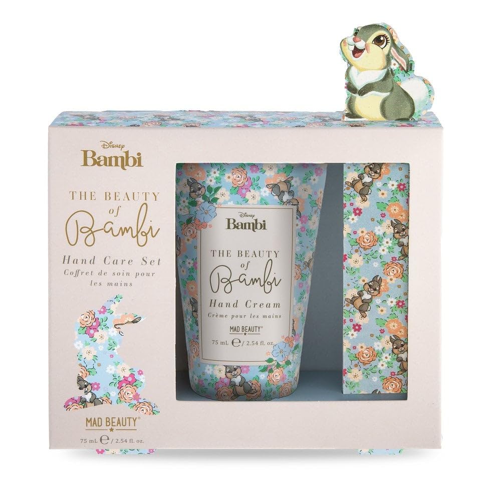 MAD Beauty MAD BEAUTY Disney Bambi & Thumper hand care set in gift packaging - Sugarbody, clear