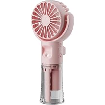 Ta nabililir Su Hazneli Mini Usb  arjl  3 Kademeli Ask l  El Vantilat r Fan So utucu F4 Pembe