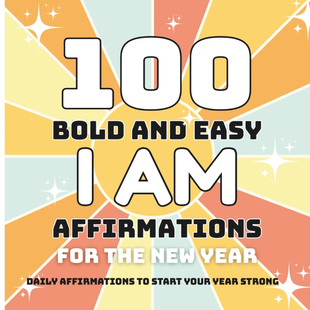100 I AM Affirmations Tracing Workbook: Trace and reflect affirmations for Adults and Teens, Bold and Easy, Simple affirmations to build confidence, calm your mind, and support your personal growth