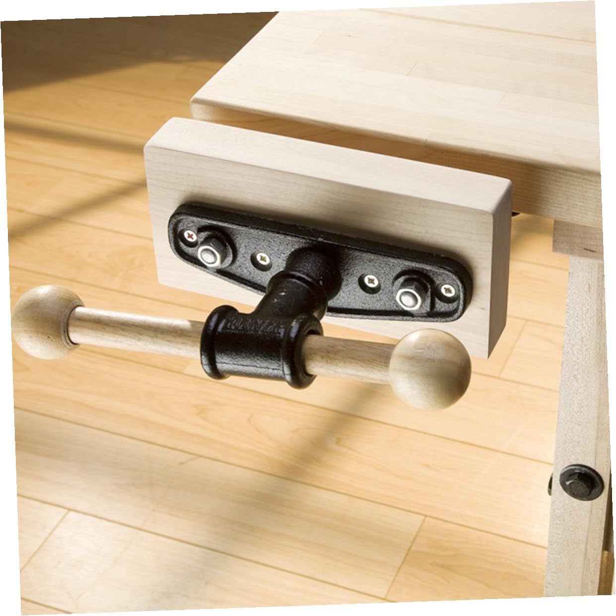 Woodworking Table Plier and Clamp with 7-inch Connecting Rod Lightweight Woodworking Table Guide Rod and Home Workshop Clamping