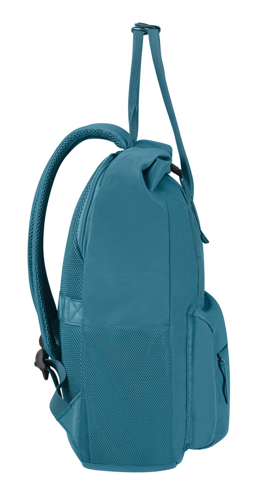 American Tourister Urban Groove UG25 - Mochila PC 15.6" (42.5 cm) - Mochila Business & Escolar con Portabotellas, Ergonómica, Ligera, Smart Sleeve - 20.5L - Breeze Blue