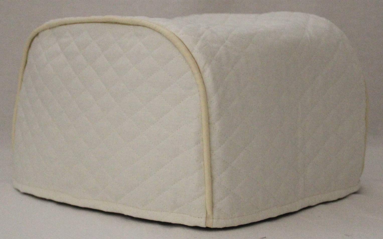 Simple Home Inspirations Solid Quilted Cover Compatible with The Ninja Foodi Grill (Cream)
