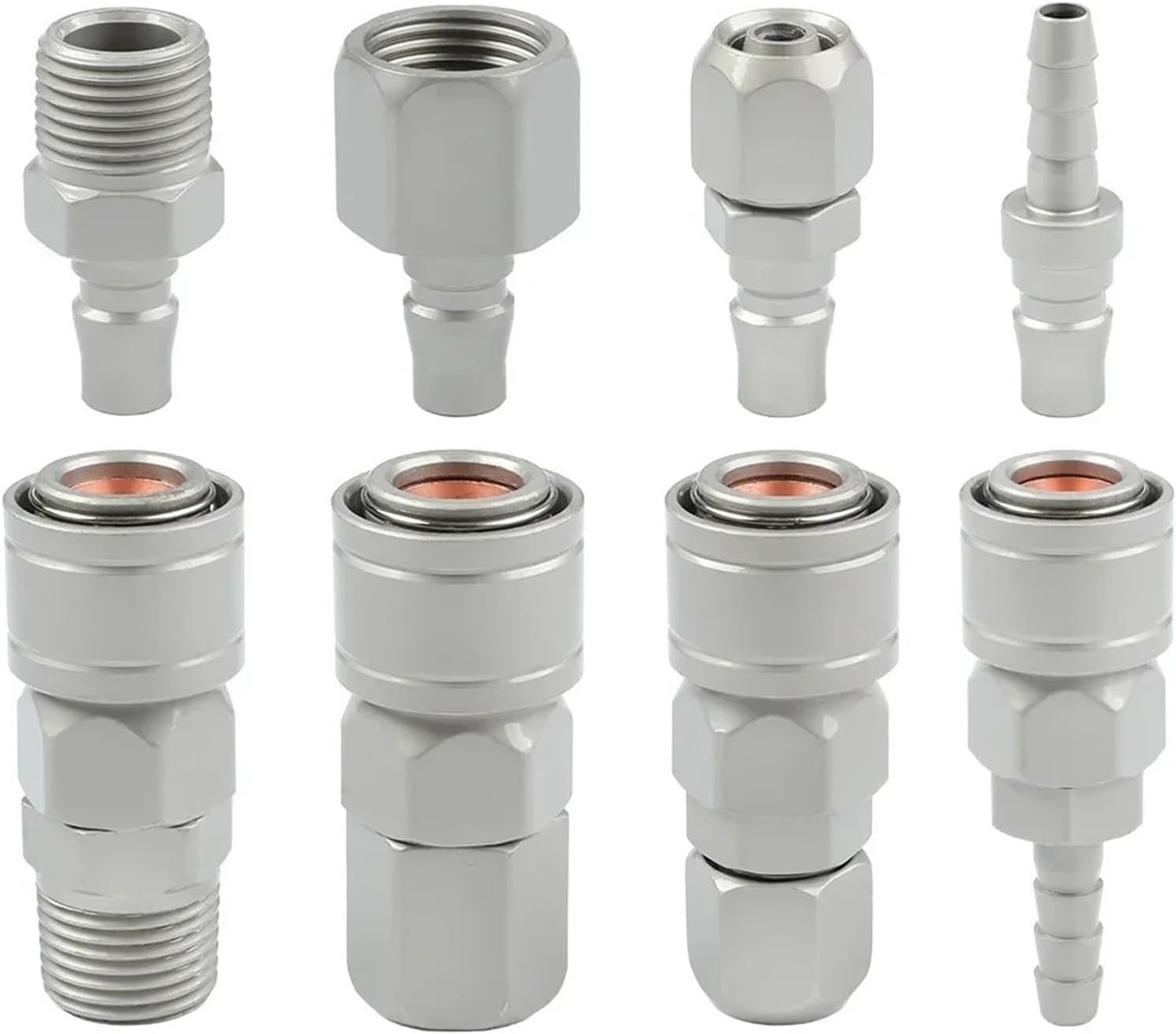 1pcs Self Lock C Type Compressed Air Compressor Pumb Pneumatic Fitting Fittings Coulper Connector Connectors Connection Quick Release(Only PH,40)