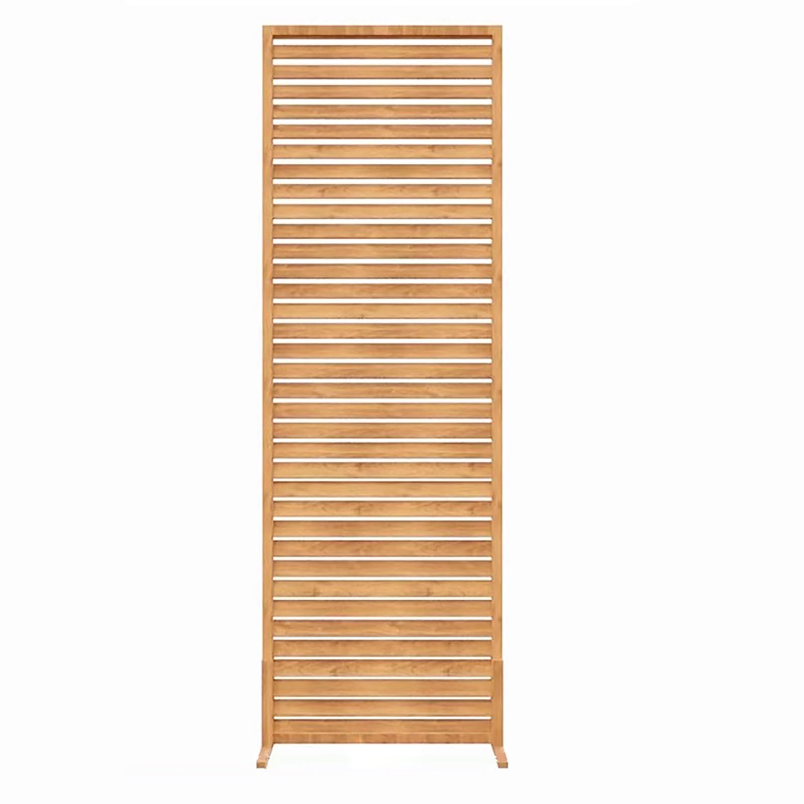 Drewniana ścianka działowa, prywatność, panele lamelowe z naturalnego drewna, do biura, balkonu, sypialni, na patio, 90 cm, niebieska ścianka działowa