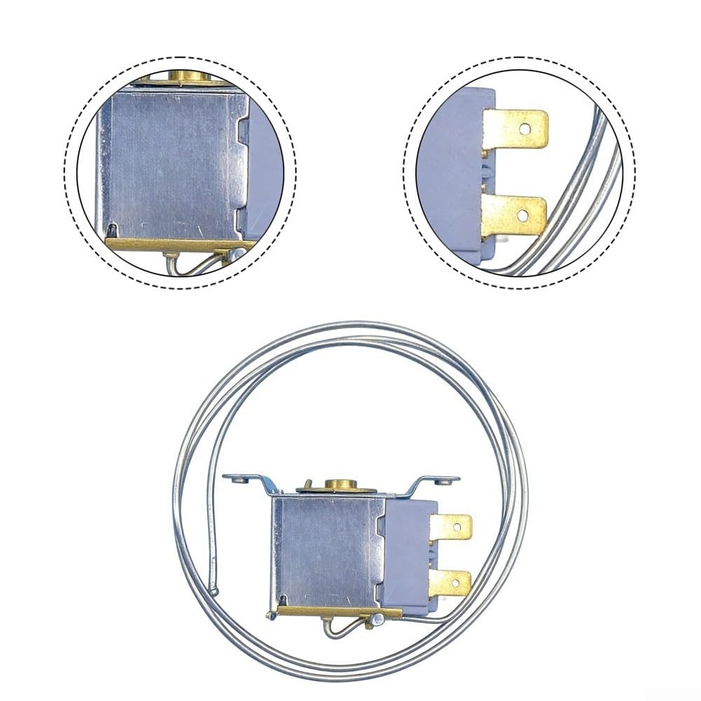 Termómetro de Refrigeración Analógico Perilla Mecánica WP44AL Regulador de Frío para Cámaras Frigoríficas 6x5x3cm