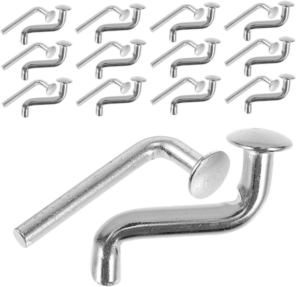 50pcs Heavy Duty S Type Pallet Racking Clips for Secure Warehouse Shelving Quick Setup Enhanced Stability Industrial Use