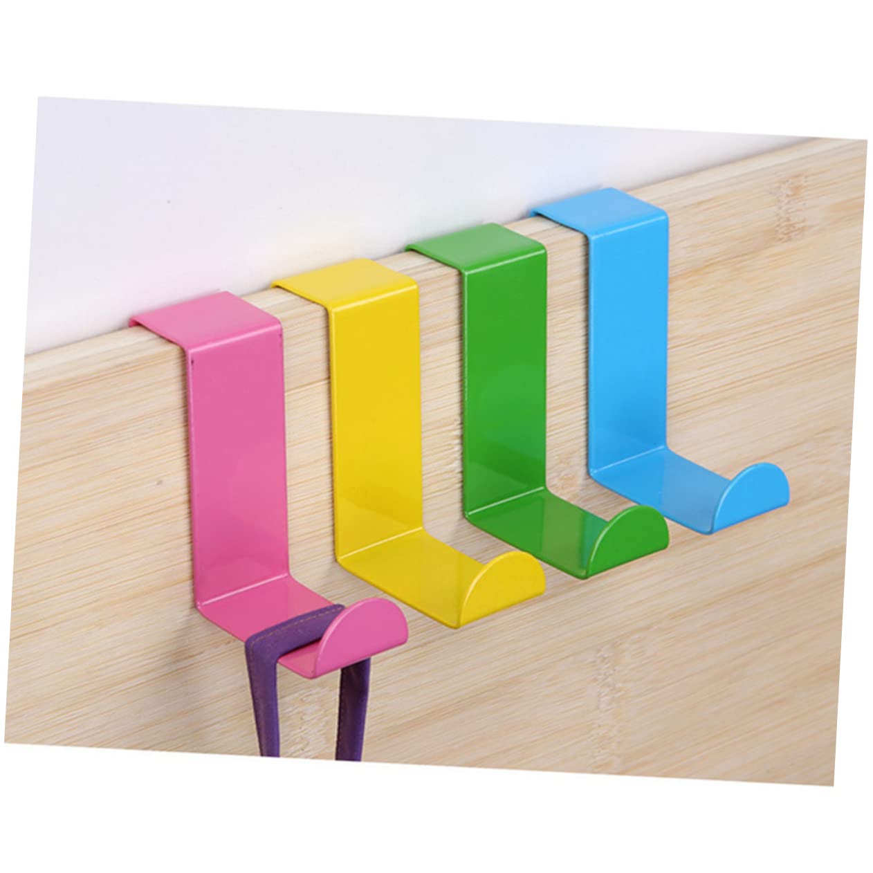 CIYODO Pair Single Over The Door Hook Hooks Blue Over The Door Hook Single Single Door Hook