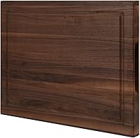 Vista 12 de CONSDAN Tabla de cortar de madera de arce duro para cocina, madera dura cultivada en Estados Unidos, 16 x 12 pulgadas, con mango interior invisible